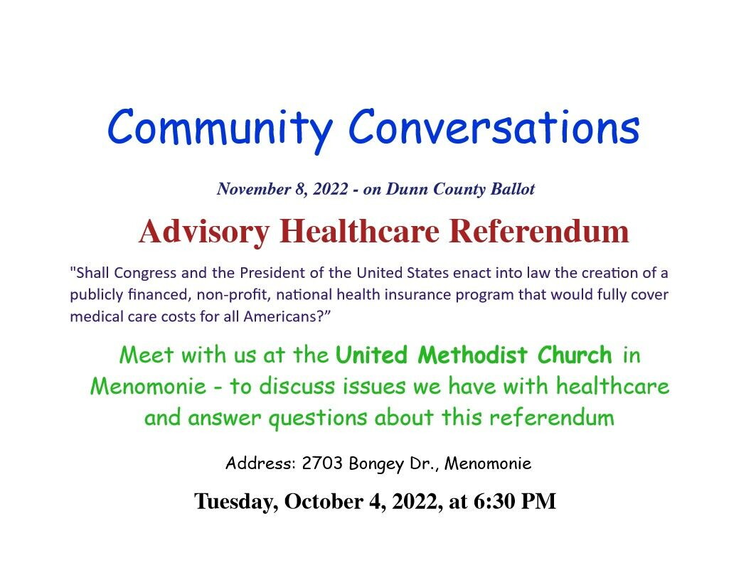 flyer for conversation