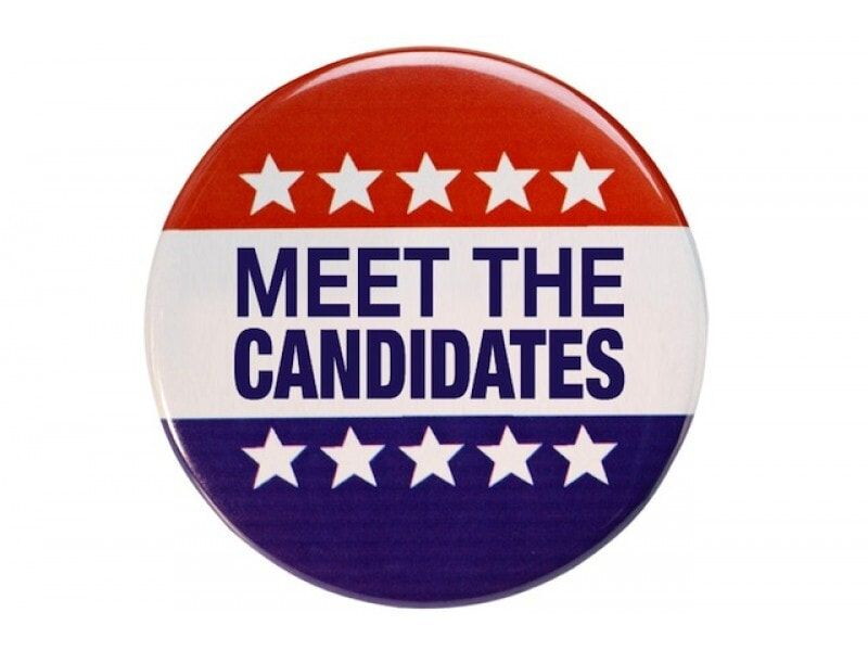 meet the candidates button